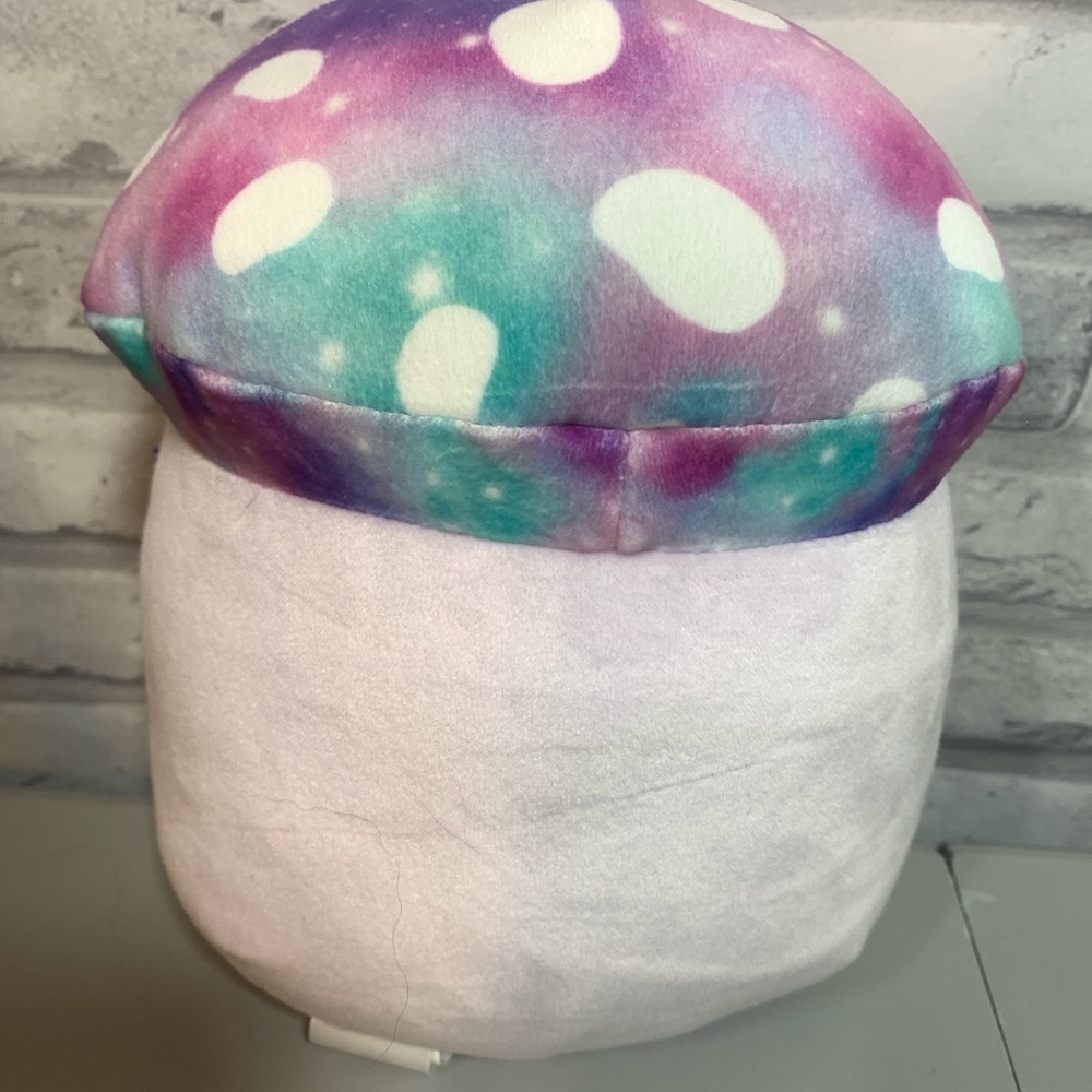 Purple and White Mushroom Squishmellow - Picture 2 of 2